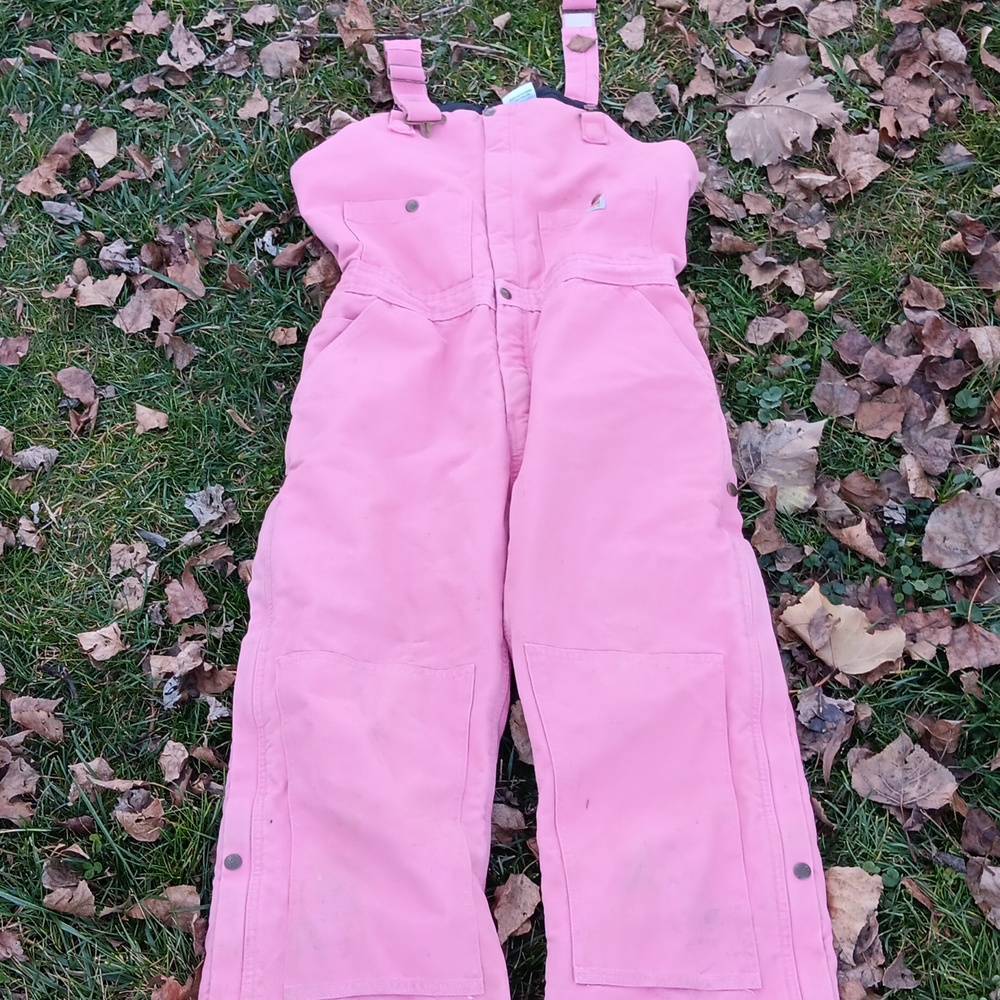 Vintage Carhartt Overalls Rare Barbie Pink